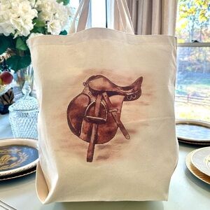 3 Pocket Canvas Tote bag!  Boutique exclusive item!